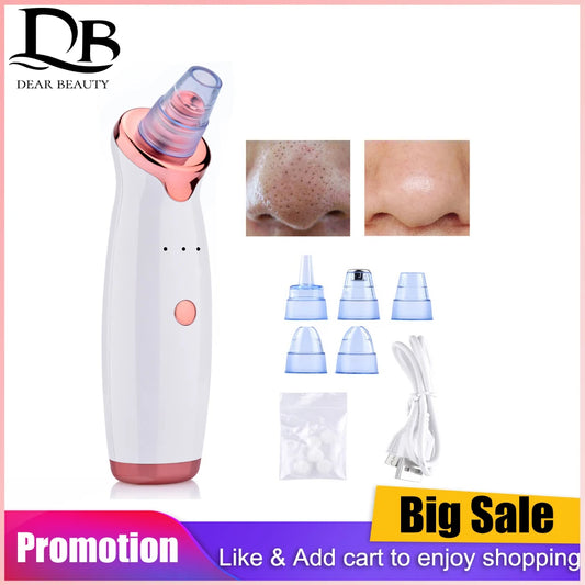 Blackhead Remover Pore Acne Pimple Removal Face T Zone Nose Water Bubble Cleaner Vacuum Suction