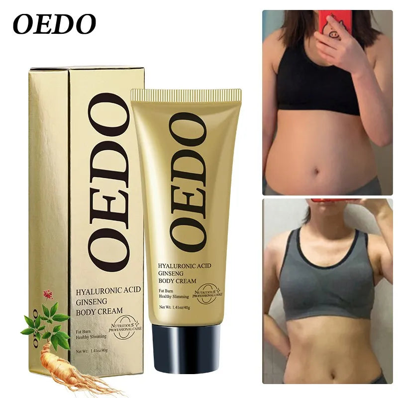 3PCS OEDO Hyaluronic Acid Ginseng Slimming Cream